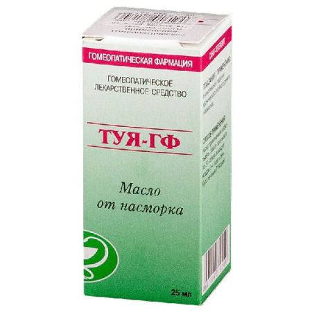 Туя-ГФ масло для местн. прим. гомеоп. 25 мл