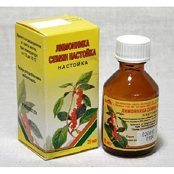 Лимонника семян настойка 25 мл