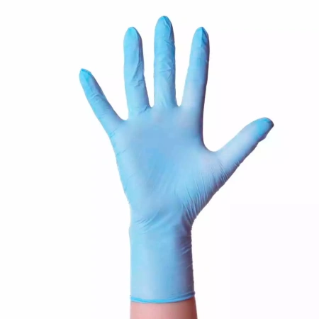 Перчатки смотровые нестер. нитрил. mediOk текстур. неопудр.  р. S голубые пара