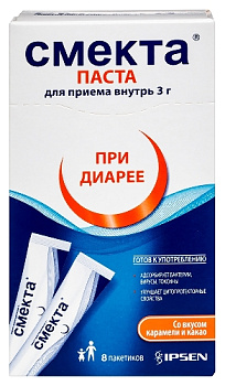 Смекта паста для приема внутрь 3 г №8