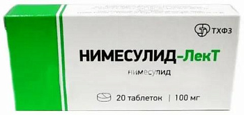 Нимесулид-ЛекТ табл. 100 мг № 20