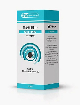 Травопрост-Оптик капли глазн. 0.004% 5 мл 