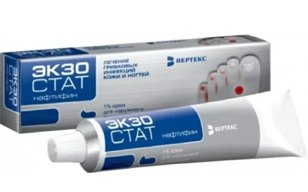 Экзостат крем для нар. прим. 1% 20 г