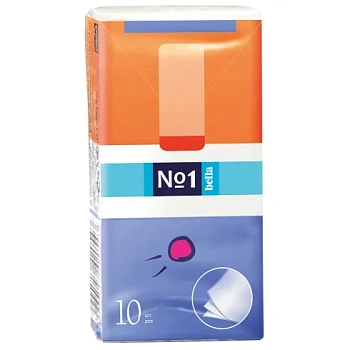 Платочки носовые трехслойные Белла №10 2054